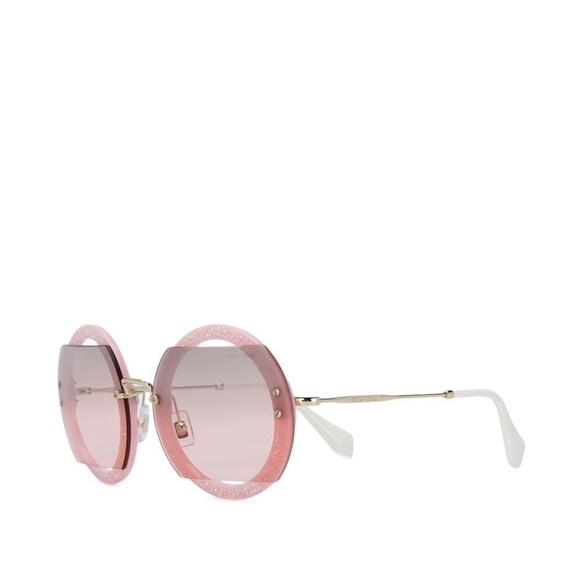 Miu Miu Reveal Evolution Pink Sunglasses main image 8